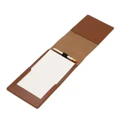 Golf Scorecard Book PU Leather Score Card Holder Golf Yardage Book Covers Golf Score Holder Protector Fits In Most Back Pockets