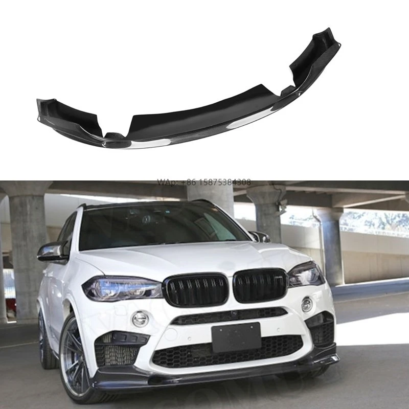 

Real Carbon Fiber 3D Style Front Bumper Lip Auto Body Kit for F86 X6M & F85 X5M 2015+ Car Fenders