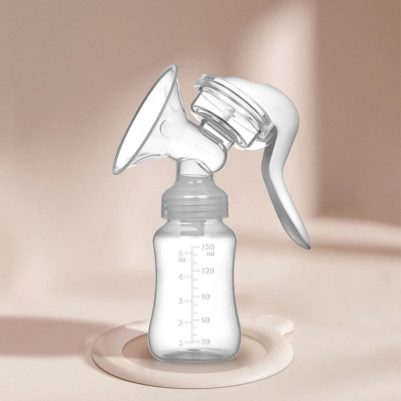 Standard manual breast pump accessories with high suction power breast pump