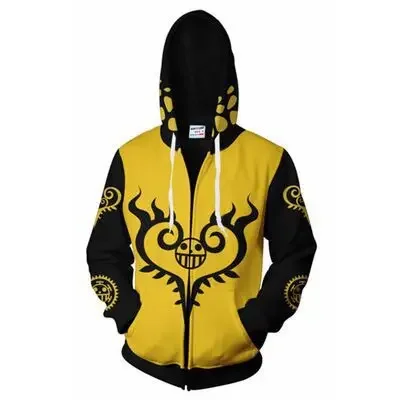 COFUN 2020 The New one-piece Trafalgar Law hoodies surgeon of death jacket