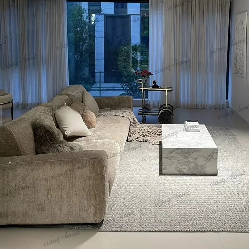 FG Medieval style living room personality module combination light surprise can be fully dismantled and washed chenille sofa