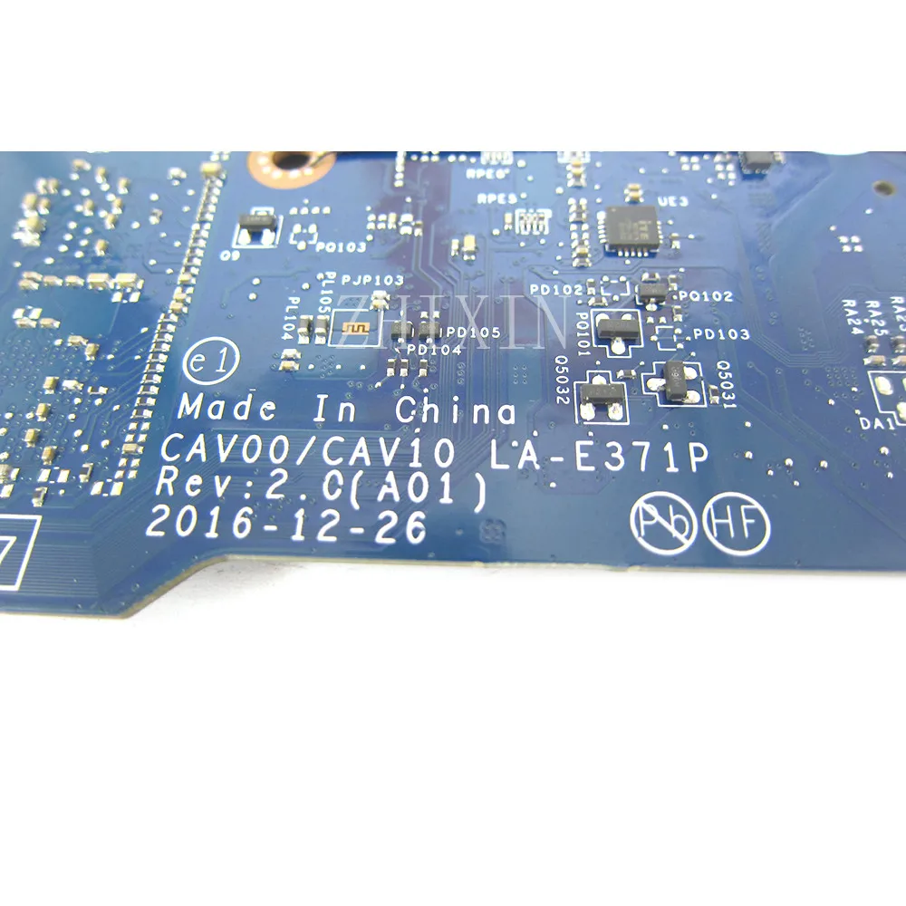 

Материнская плата для ноутбука Dell Latitude 13 3180 3189, процессор N4200, 4 ГБ ОЗУ, 64 ГБ SSD CN-04PY LA-E371P, материнская плата, полная работа