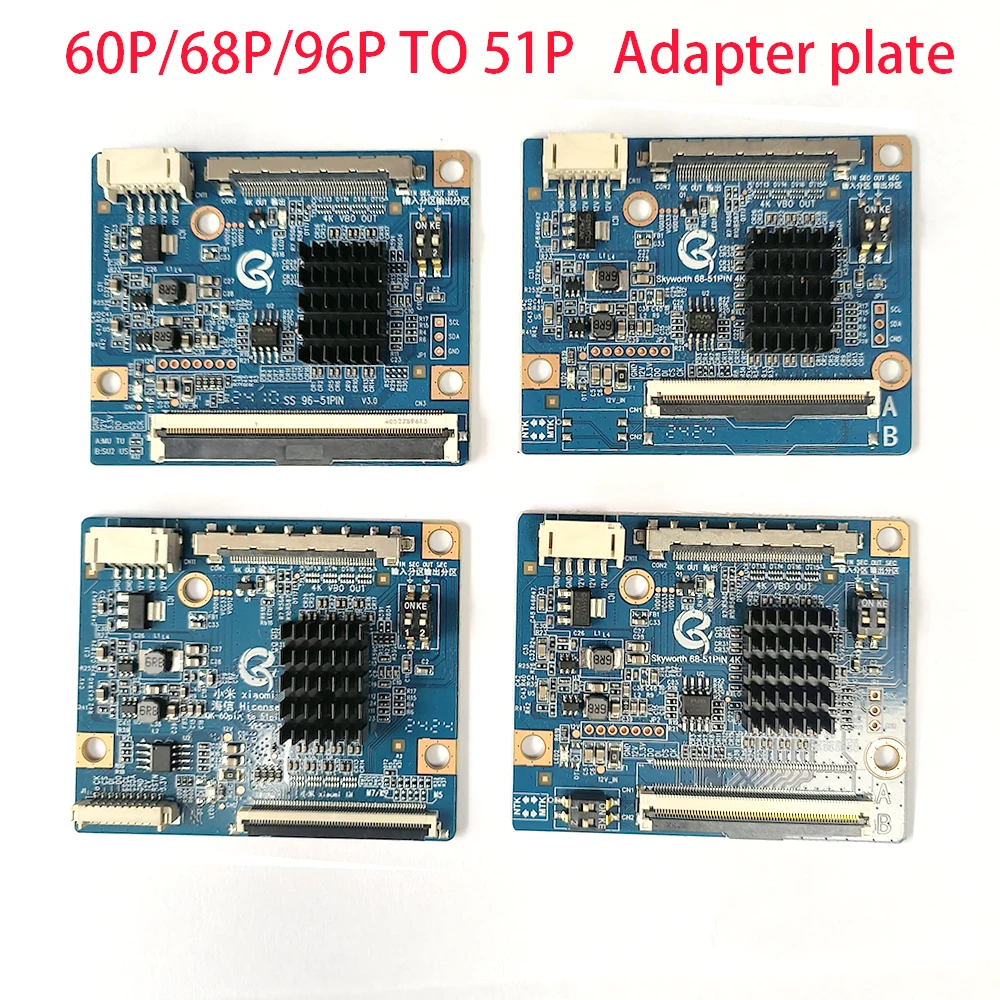 QK-68PIN ~ 51 핀 4K QK-60PIN ~ 51 핀 QK-96PIN ~ 51 핀 지지대 마더 보드, 3-in-1 파티션 기능 평가 필요