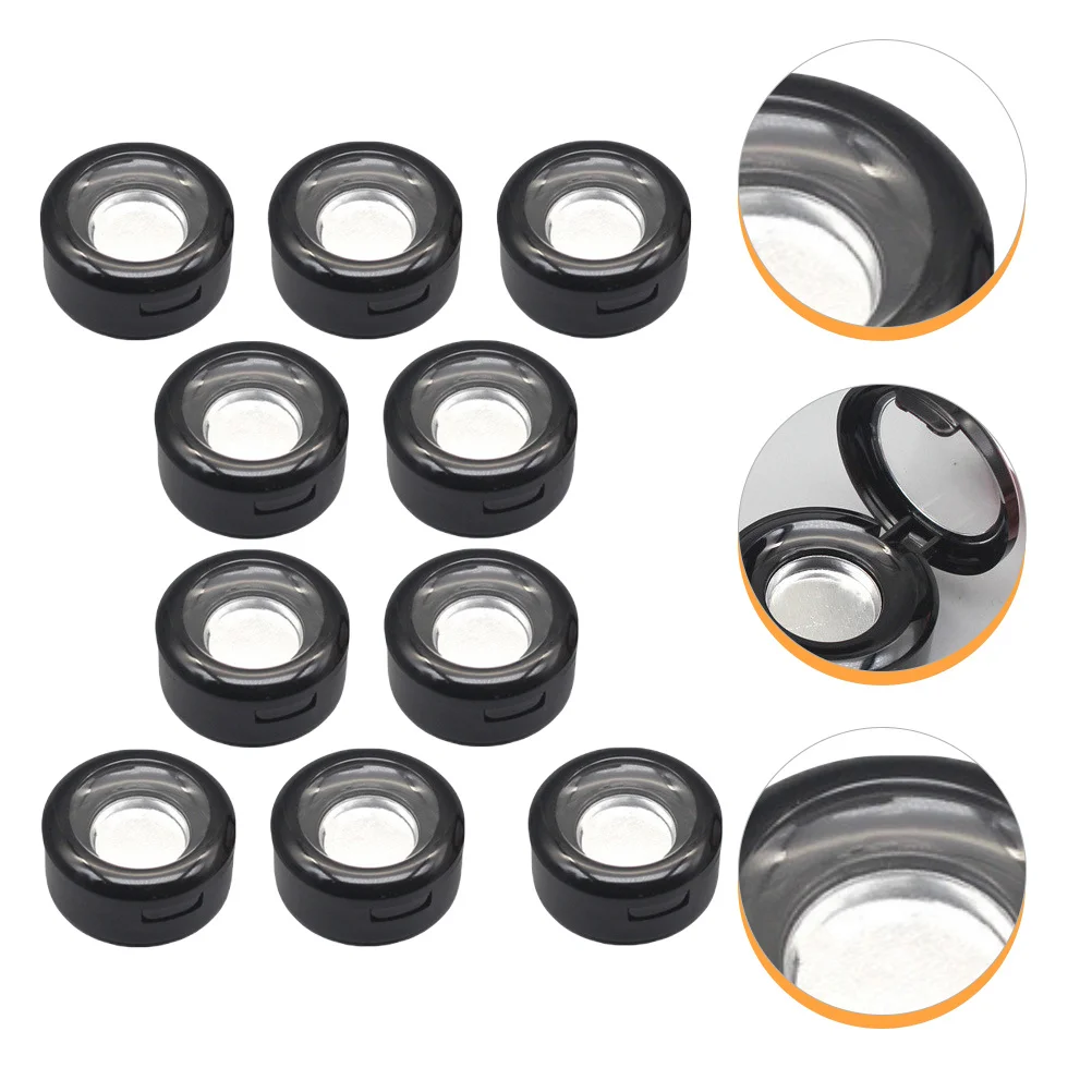 

10Sets Eyeshadow Empty Boxes Compact Replacement Makeup Storage Travel Eyeshadow Containers Empty Make Up Container