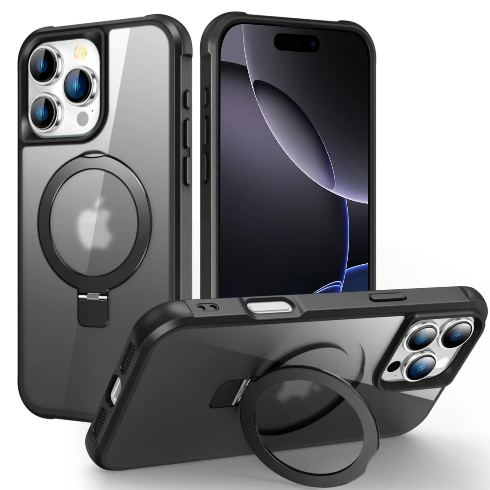 

Magnetic Case for iPhone 16 15 14 13 12 11 Pro Max Plus with Mag-Safe Slim Cover