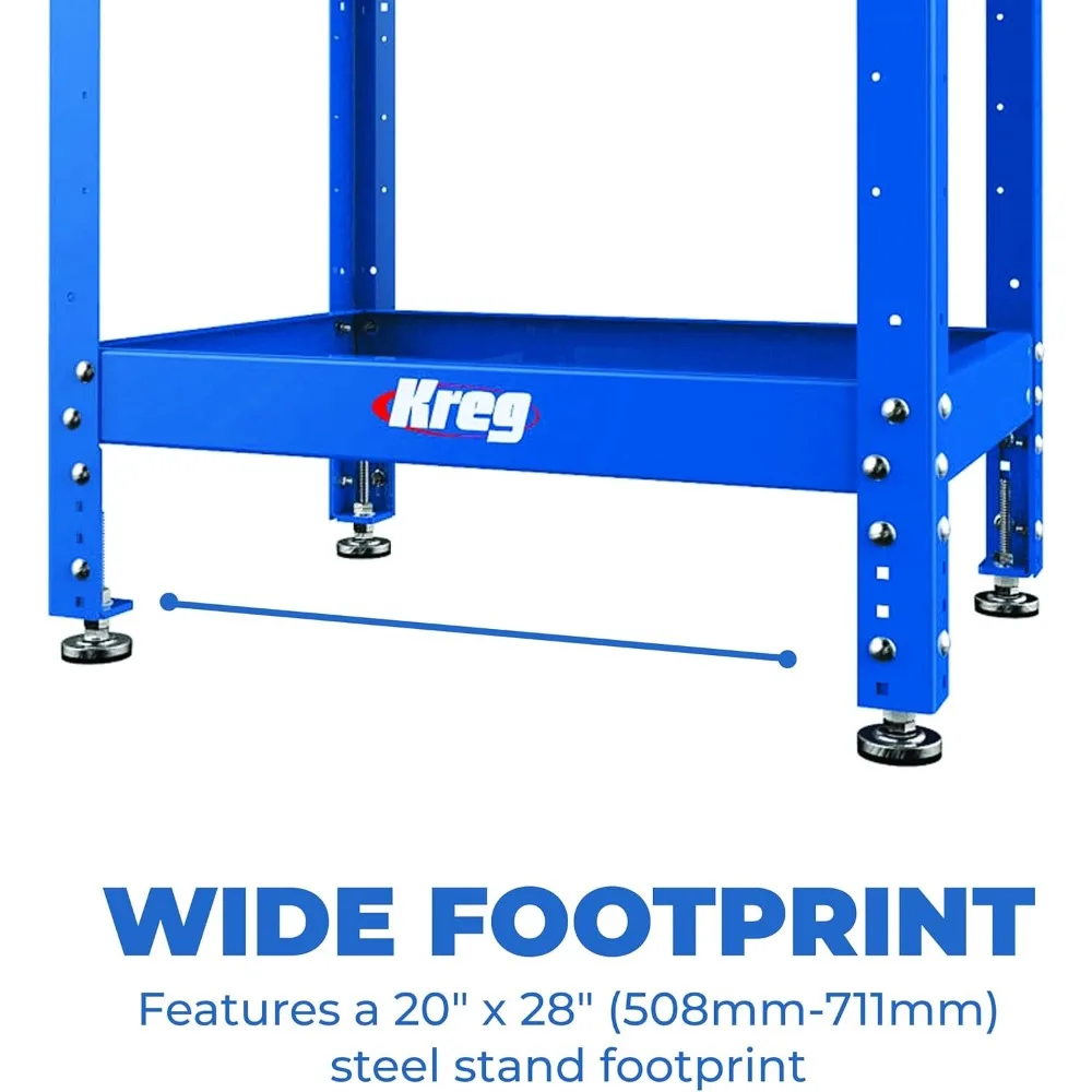 عرض ساخن - حامل متجر KRS1035 متعدد الأغراض، طاولة فولاذية قوية مقاس 12 و16 متينة وقابلة للتعديل #4