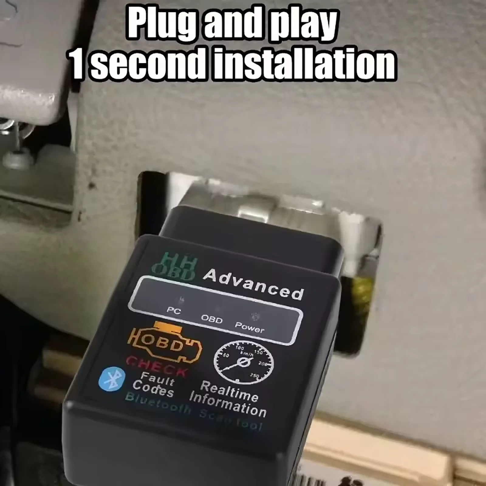 HHOBD المتقدمة بلوتوث سيارة Obd2 الماسح الضوئي ELM327 V1.5 قارئ الرمز أداة تشخيص ماسح ضوئي لنظام أندرويد IOS ويندوز