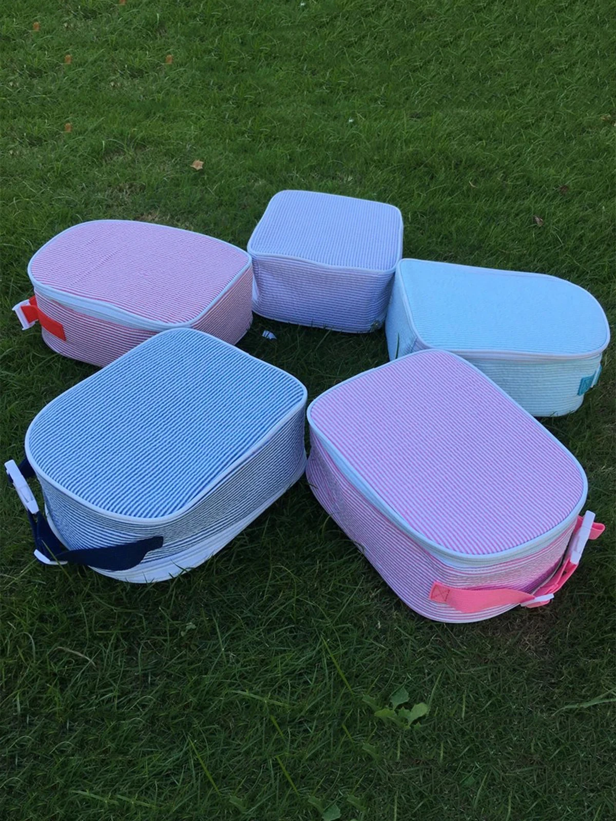 Bubble Yarn Academy Style Lunch Bag, Thermal Insulated for Students, Women's Outdoor Picnic Bags Kids Casual Bento Bag Unisex