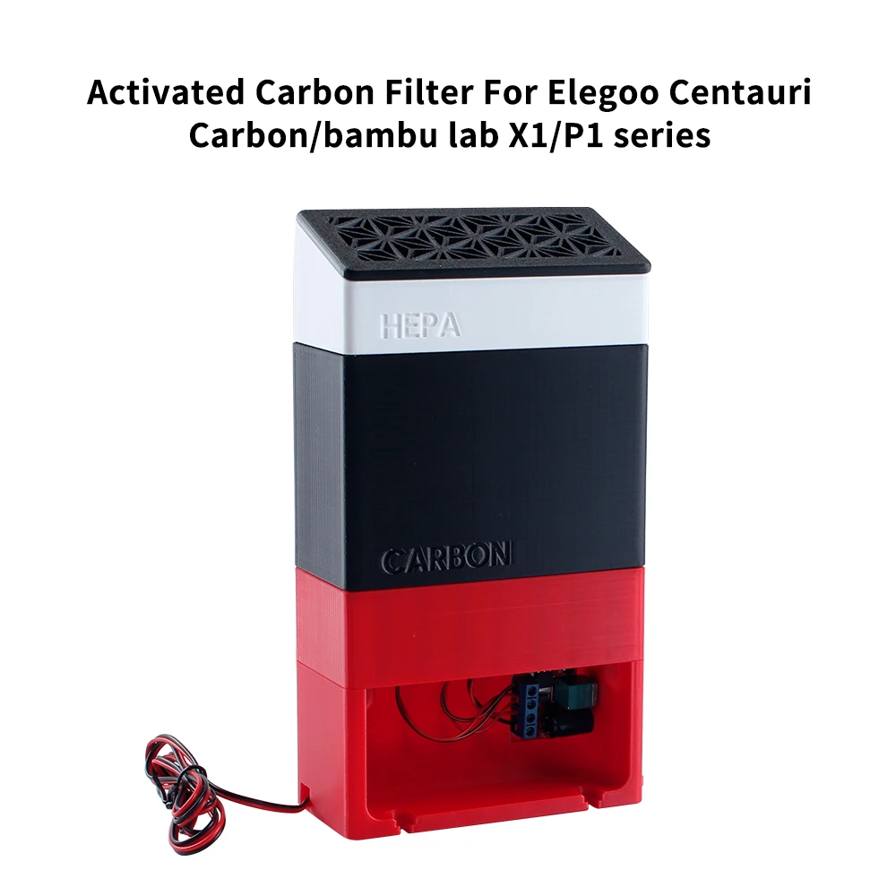 For BenBox V2.0 Activated Carbon Filter for Bento Box 2 Stage Filter with HEPA and Activated Carbon