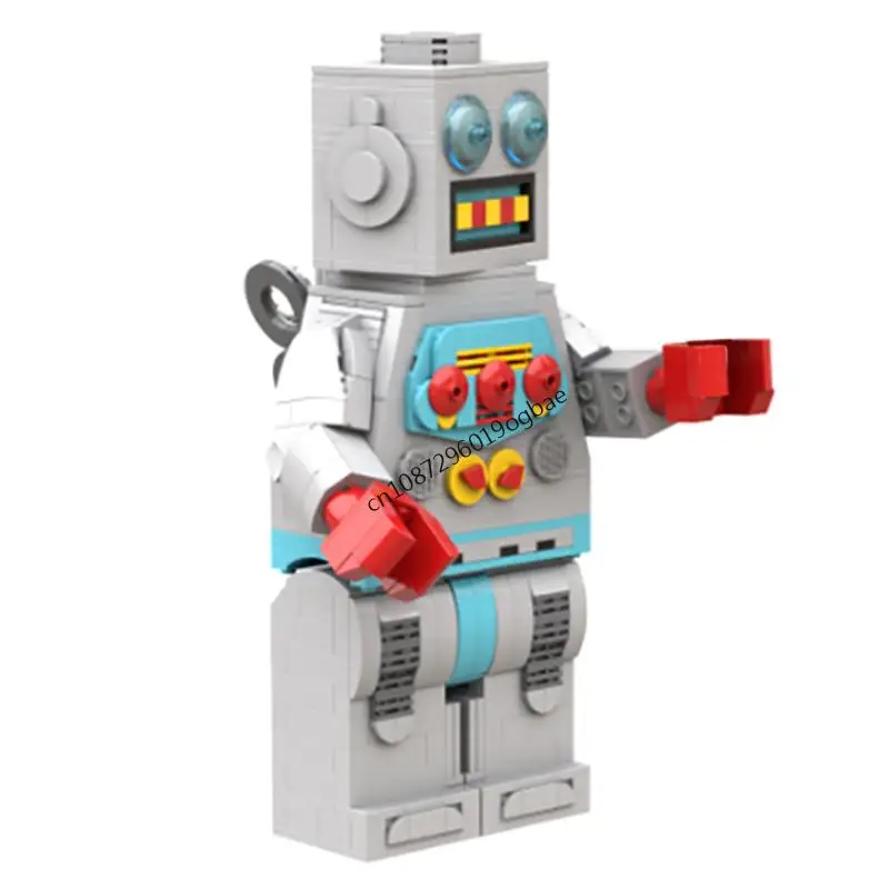 새로운 707PCS CMF 시리즈 6 수집용 피규어 MOC 시계 로봇 모델 DIY 창의적인 아이디어 크리스마스 어린이 장난감 조립 퍼즐 선물