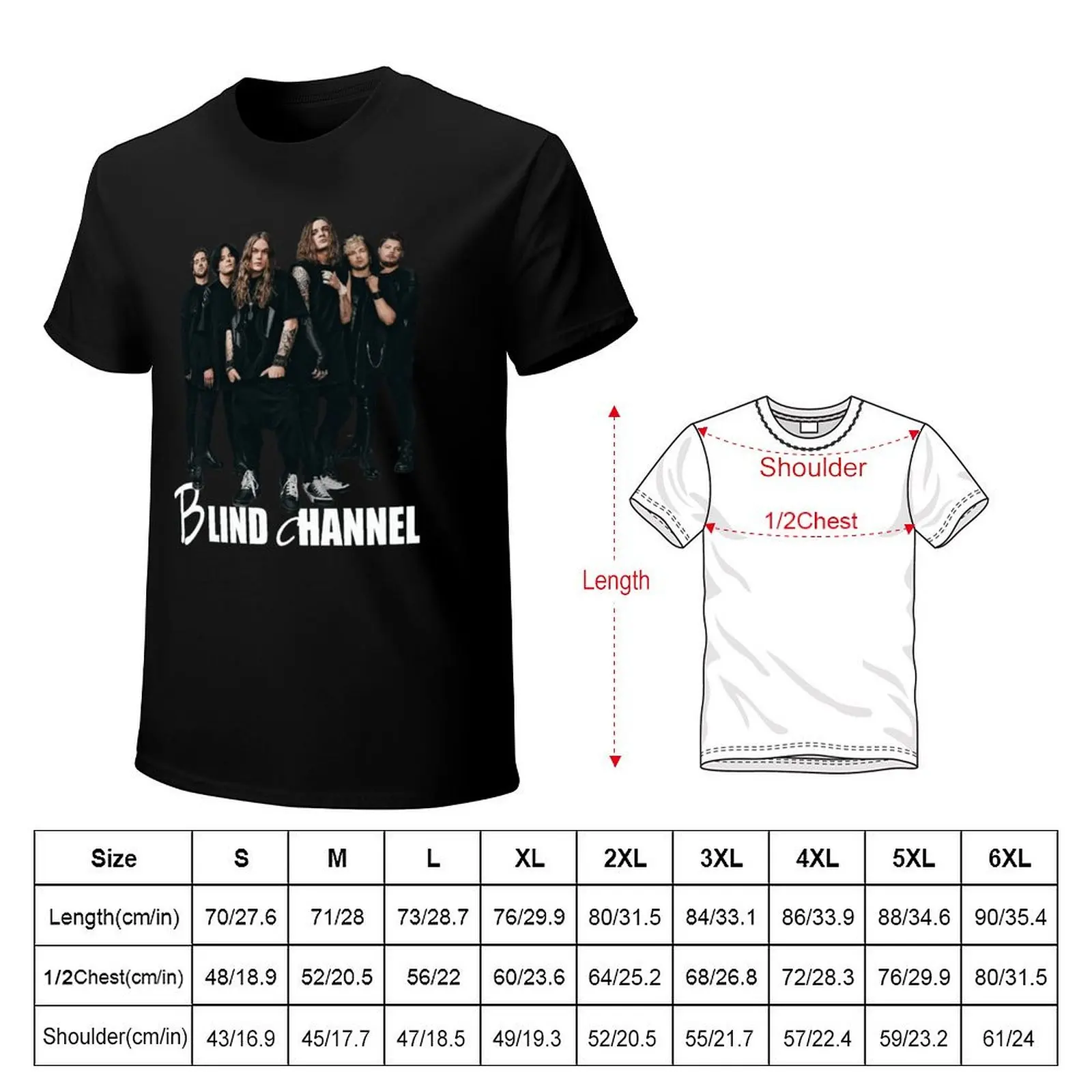 Blind Channel New Trending Design T-Shirt t shirts for man cotton soft T-Shirt