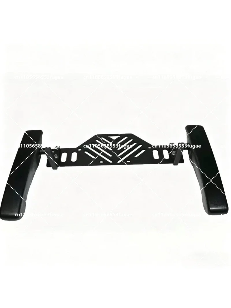 Universal Motorcycle Rear Seat Safety Armrest Foldable Design Durable Comfortable Accessory for Enhanced Riding Experience