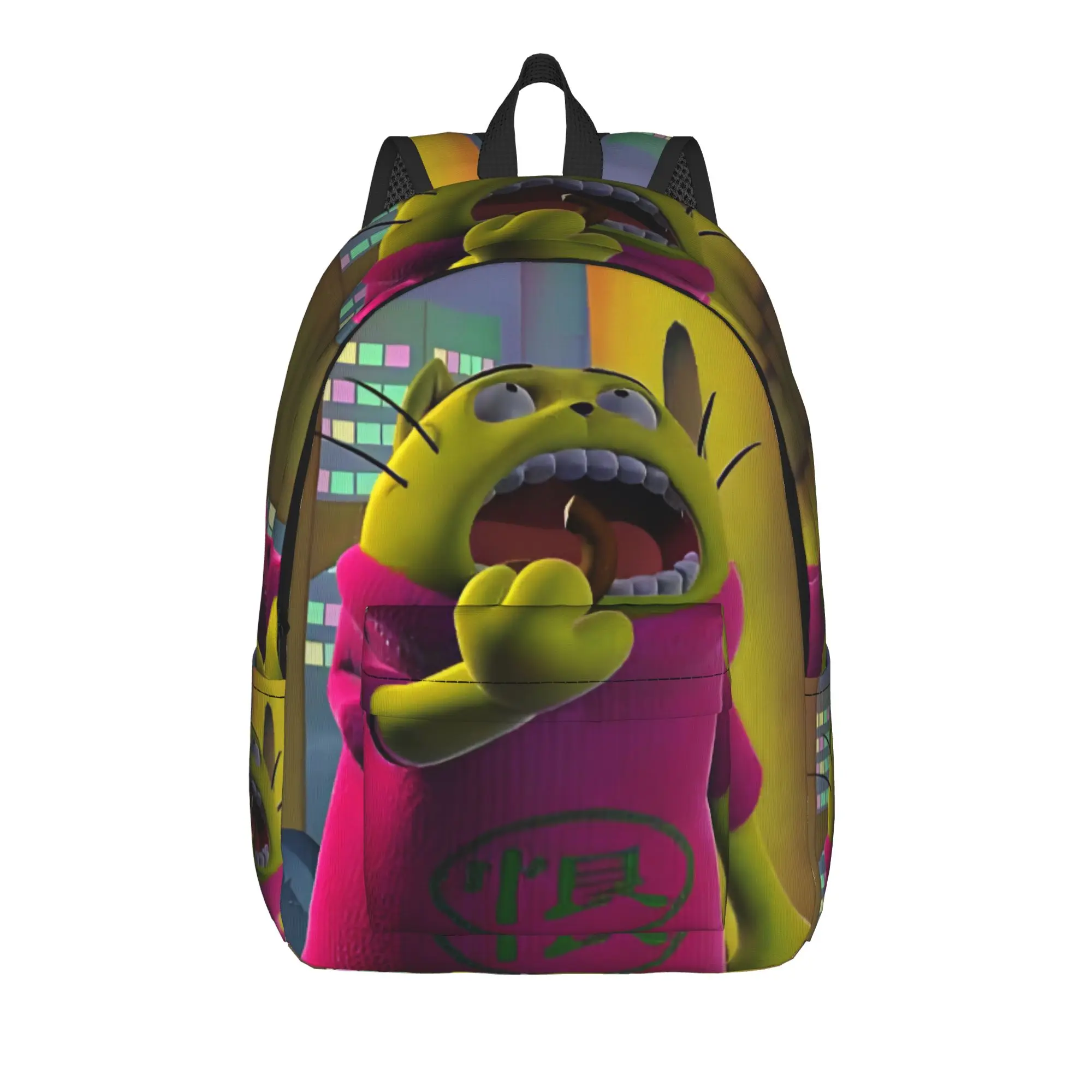 Mr.Stain on Junk Alley Casual Backpack Durable Student Business  Daypack for Men Women Laptop Computer Shoulder Bag