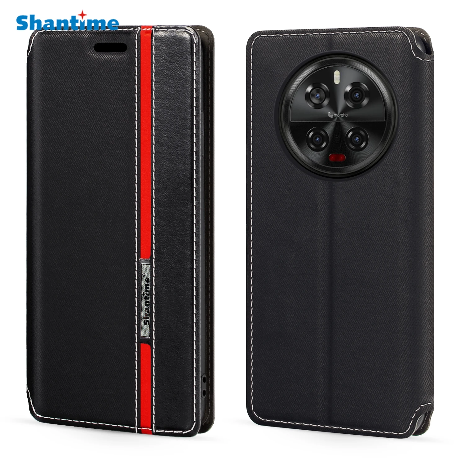 For Doogee V40 Case Fashion Multicolor Magnetic Closure Leather Flip Case Cover with Card Holder 6.78 inches