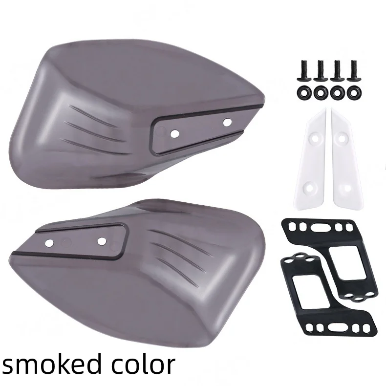 Universal Modified Windproof Hand Guards, Anti-Fall Handlebar Wind Shield for Motorcycle Scooter E-Bike