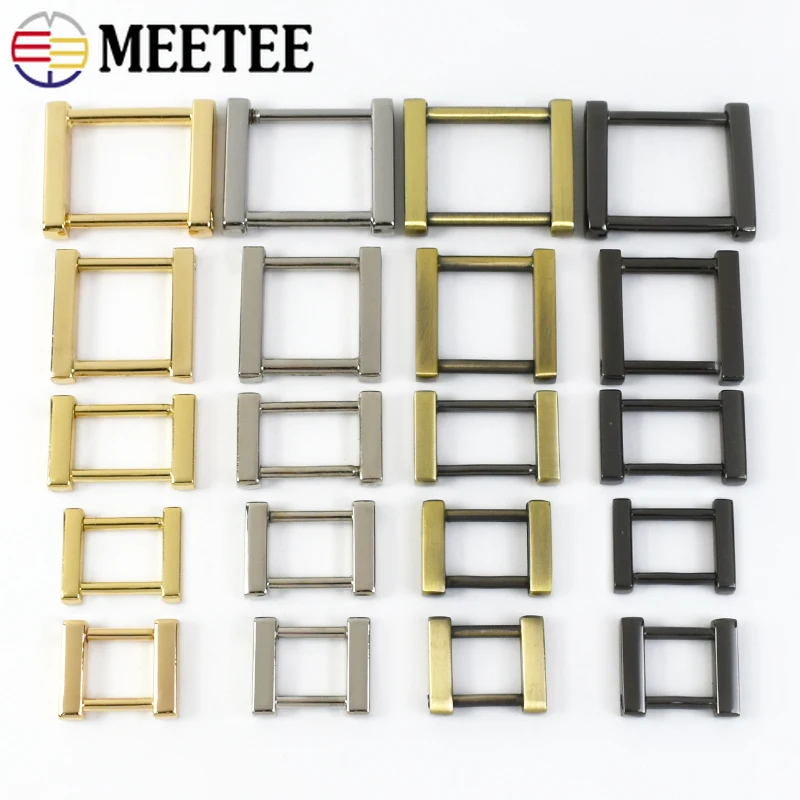 

4/10Pc 13/16/20/25mm Metal Ring Buckle For Bag Strap Removable Screw Clasp Belt Dog Collar Hook Buckles DIY Hardware Accessories