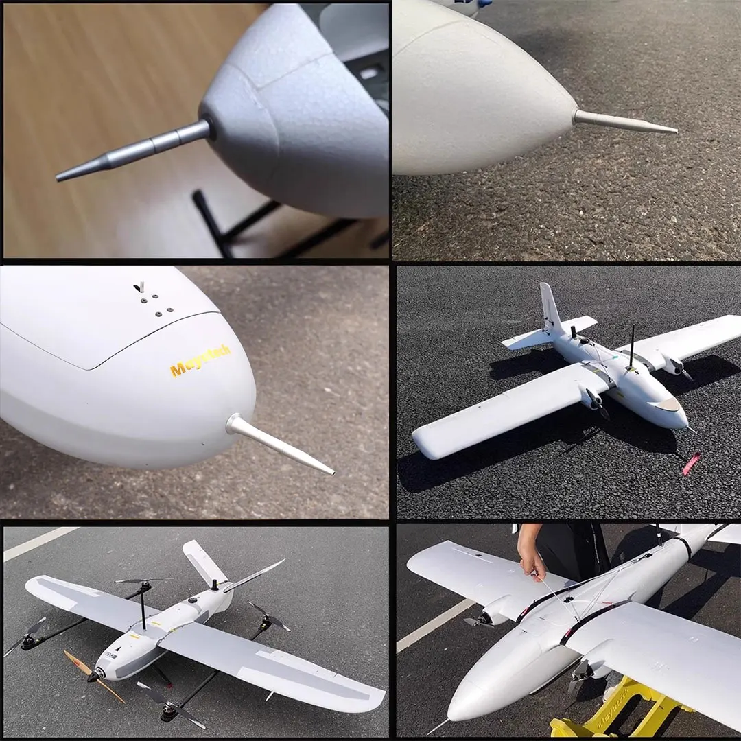 기내 속도 센서 용 CNC 합금 MT95 피토 튜브 APM PX4 Pixhawk RC 고정 날개 비행기 Quadcopter FPV Drone