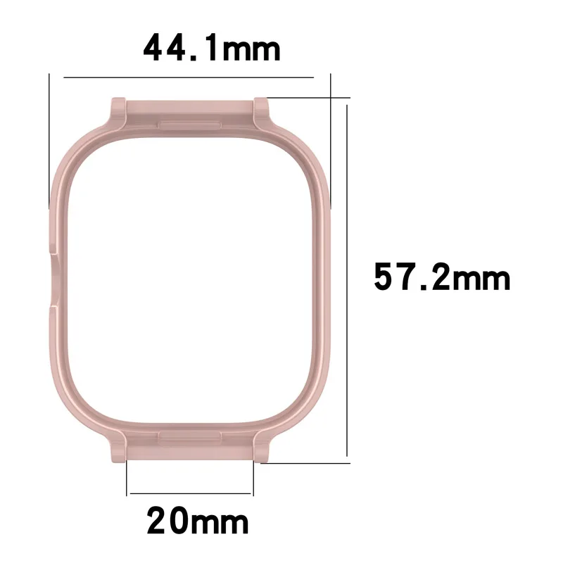 Funda hueca de PC para Redmi Watch5 eSIM Protector Samrt correa de reloj cubierta parachoques para Redmi Watch5 fundas protectoras