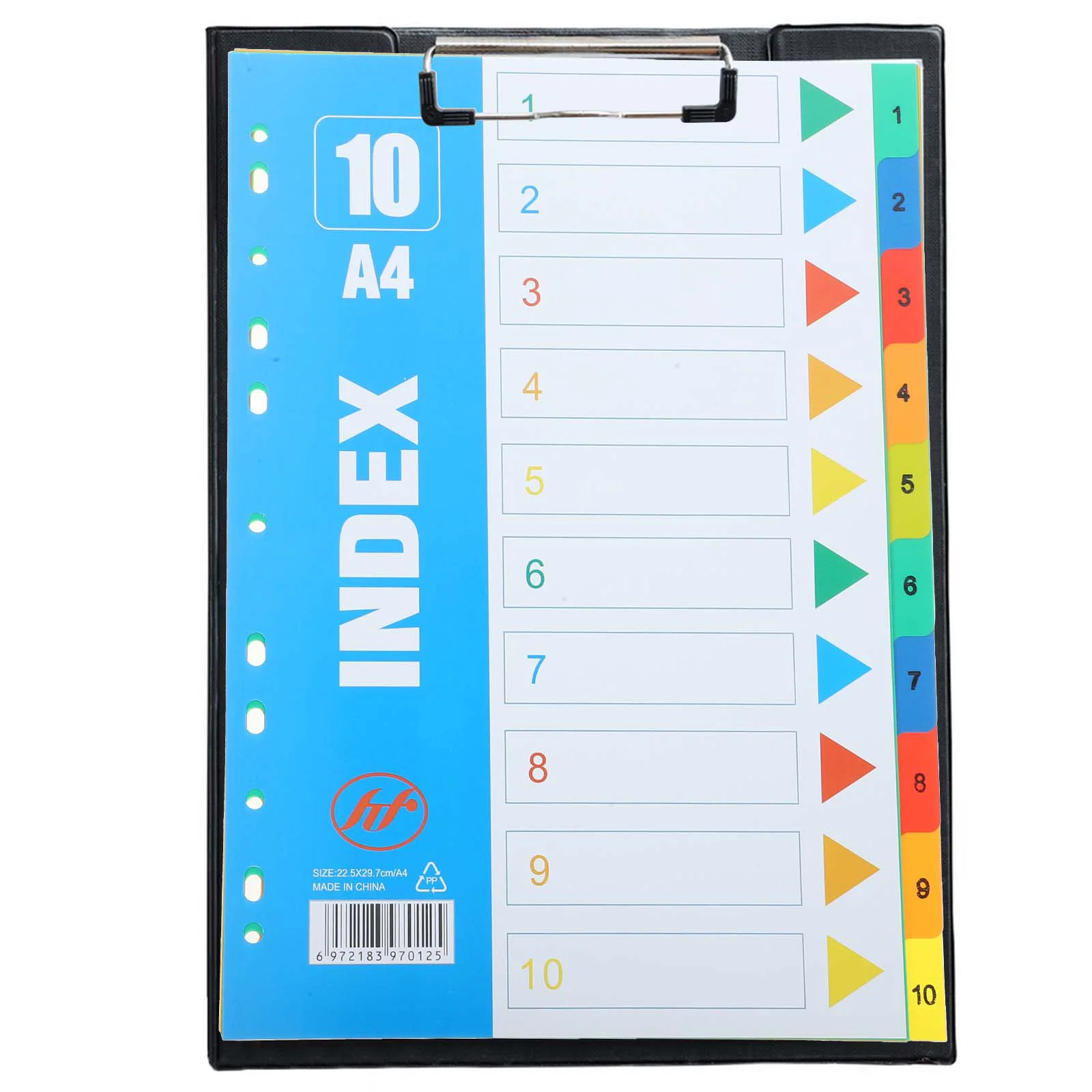 Index Separator Page A4 File Dividers Notebook Loose-leaf Markers Pp For Binder