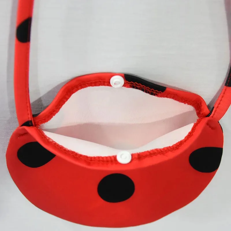 Joaninha Little Girls Flying Sleeve Cosplay Princess Outfits Birthday Party Dress Stage Performance Child s;5'b,8.