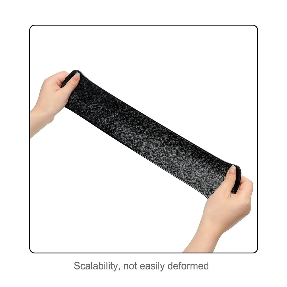 Rutschfeste Mattenhalterung PU-Leder-Textur Gel Magic Auto-Innenraum Armaturenbrett Klebematte Anti-Rutsch-Matte für Telefon Schwarz für GPS – Detail 4