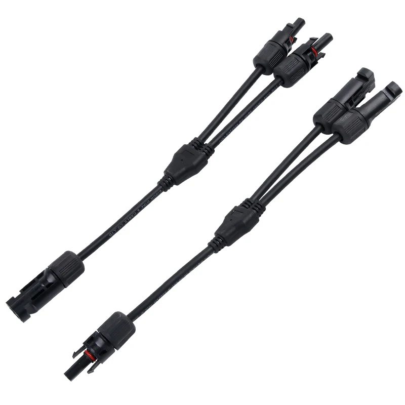 2 To 1 Hot Selling PV Y Branch Connector With 4mm2 Solar Cable For Solar Pv System Solar