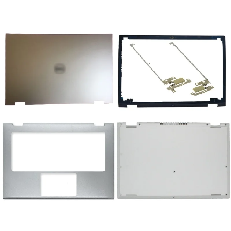 NEW Laptop LCD For DELL inspiron 13 7000 7347 7348 7353 7359 LCD Back Cover/Front Bezel/Hinges/Palmrest/Bottom Case  Silver