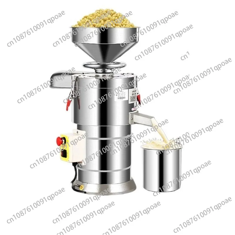 Commercial Electric Soybean Milk Maker Pulp Separator Grinder Multi-function Large for Tofu Tofu Pudding