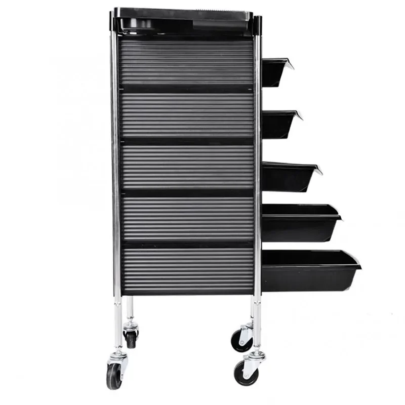 Picture 5: Nordic Beauty Salon Rolling Cart Modern Barbershop Drawers Designers Salon Trolley Barbershop Furniture Carrinho Multiuso