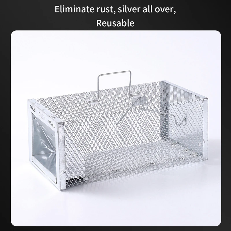 Piège à rongeurs multi-captures, cage anti-nuisibles pour souris et rats, capacité de capture totale pour toutes les souris et rats, attrape-rongeurs, cage à rats