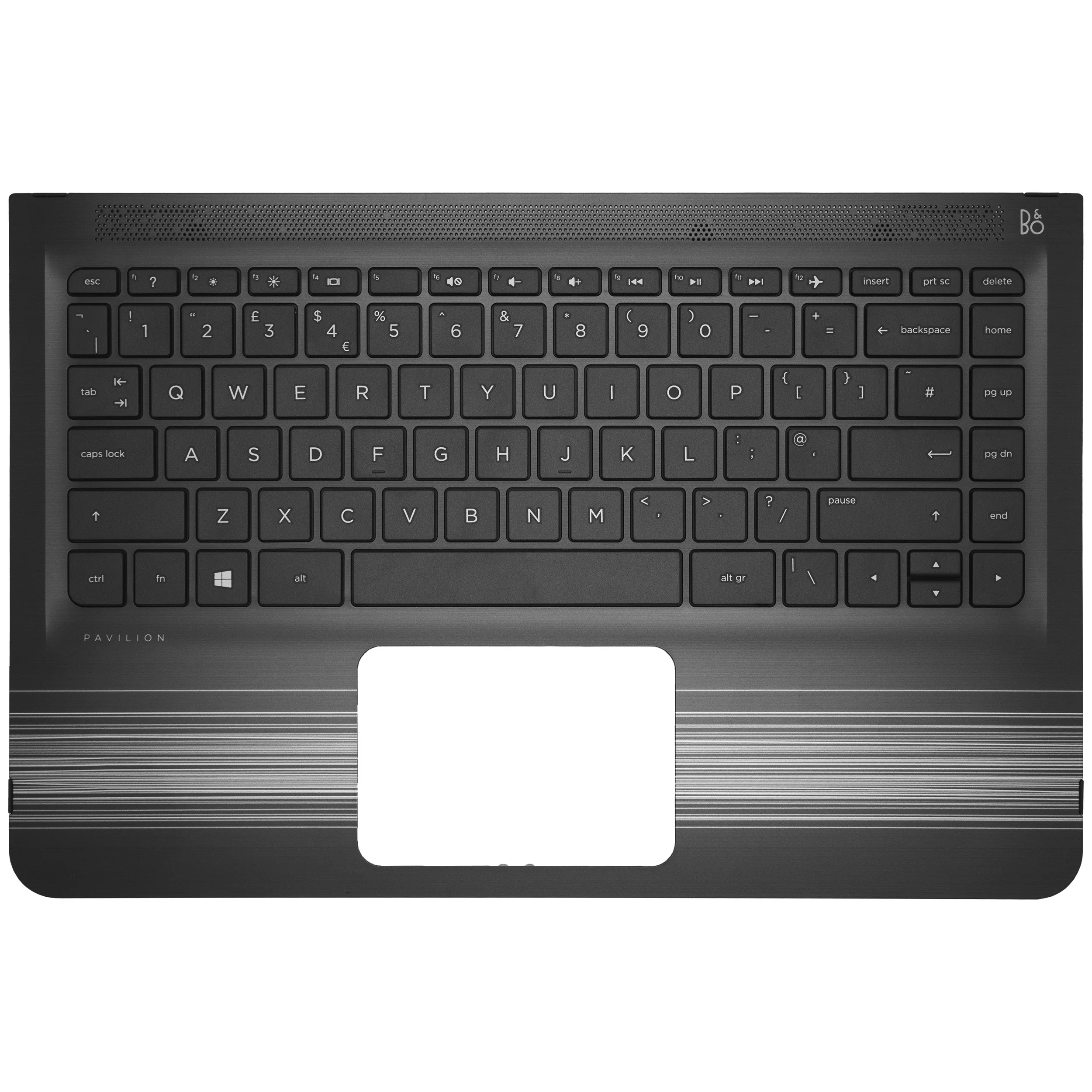 Imagem -04 - Substituição da Tampa do Teclado do Portátil Eua Reino Unido ar Novo Eua Reino Unido ar Pavilhão hp X360 M3-u 13-u Tpn-w118 Case Palmrest Tampa Superior 856037001