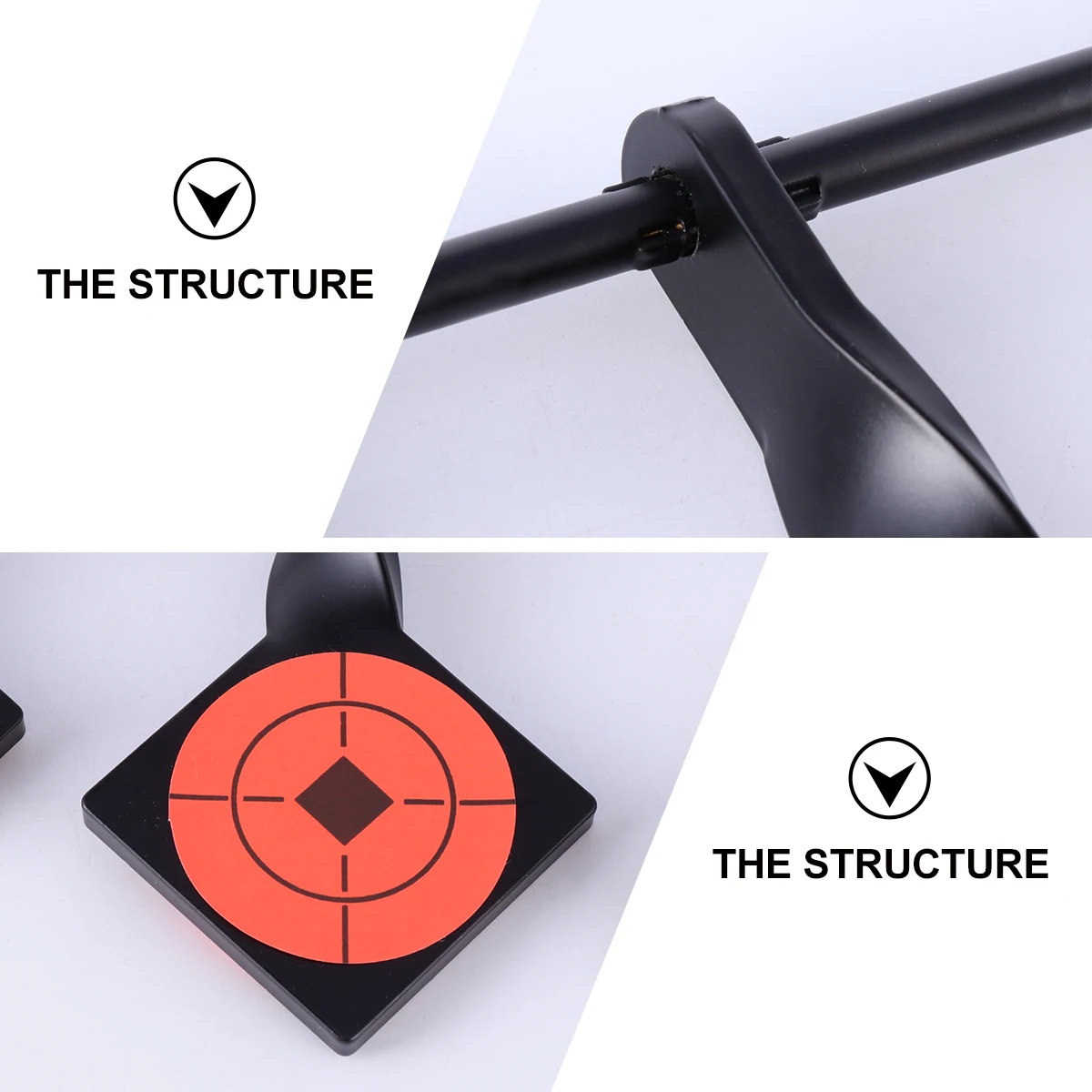 Metal Steel Target Targets for Outdoor Hunting Practice 2.5 Mm Carbon Exercise Game