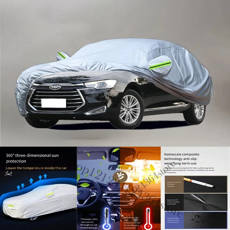 

For JAC Refine A60 Car cover Exterior Car Cover Outdoor Protection Full Car Covers Waterproof