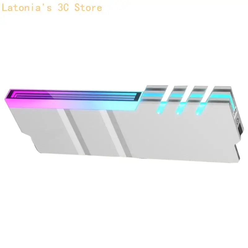 Hochleistungs-DDR4-DDR5-ARGB-Kühler für Speichermodule mit Aluminiumkonstruktion X3UB – Detail 4