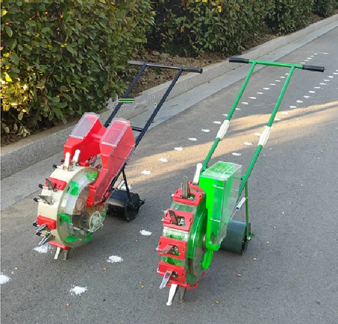 7 Manual hand push corn planter