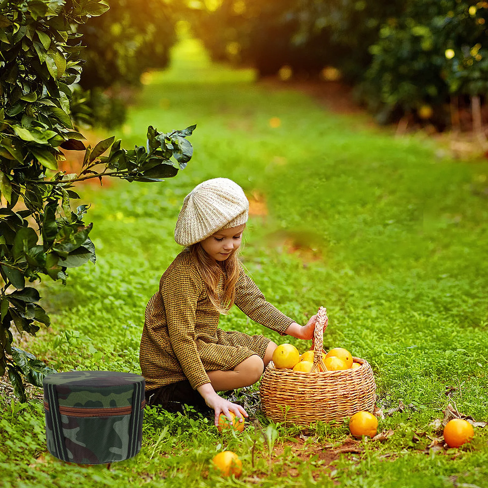 

Lightweight Foam Garden Stool for Outdoor Use Portable Weeding Seat with Strong Load Capacity Camping Foot Stool