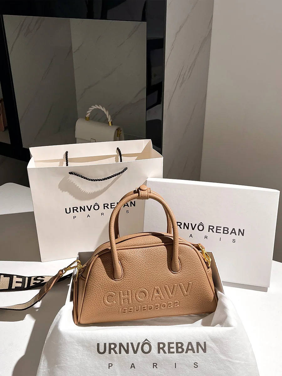 

High Quali Bowling Bag Women Commuter Handbag oulder Strap Crossbody Bag ell ape Zipper Closure Faionable Autumn Wi...