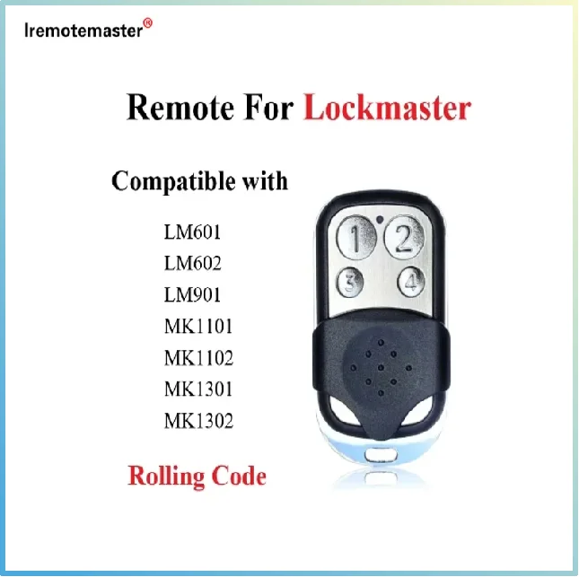 สําหรับ LOCKMASTER LM902 รีโมทคอนโทรลเปลี่ยนประตูโรงรถ