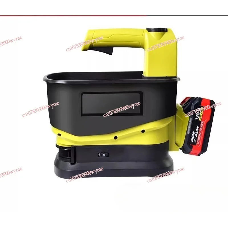 

Portable Seeder Automatic Spreader Agricultural Electric Fertilizer Spreader Feeder Artifact Grass Seed Vegetable Heart