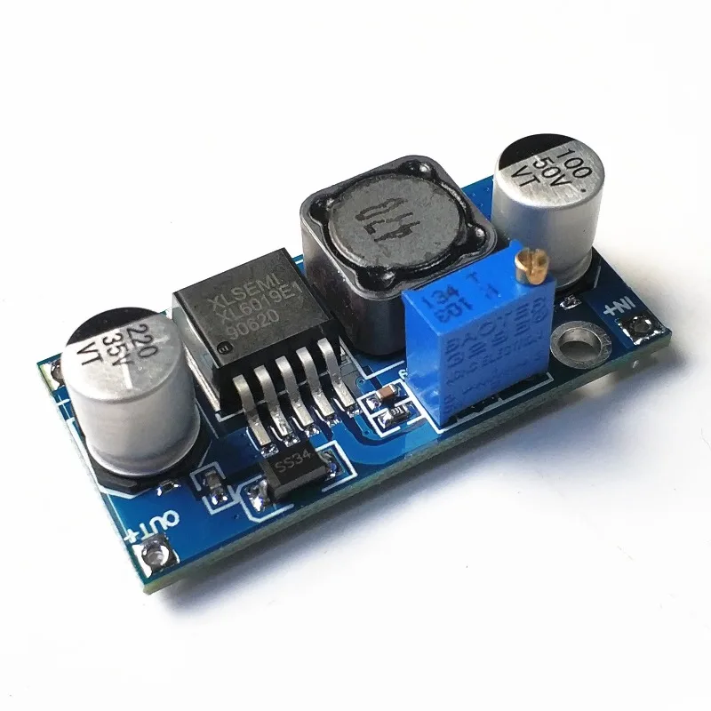 4A DC-DC Step Up Converter XL6009 XL6019 Adjustable Voltage Regulator Module