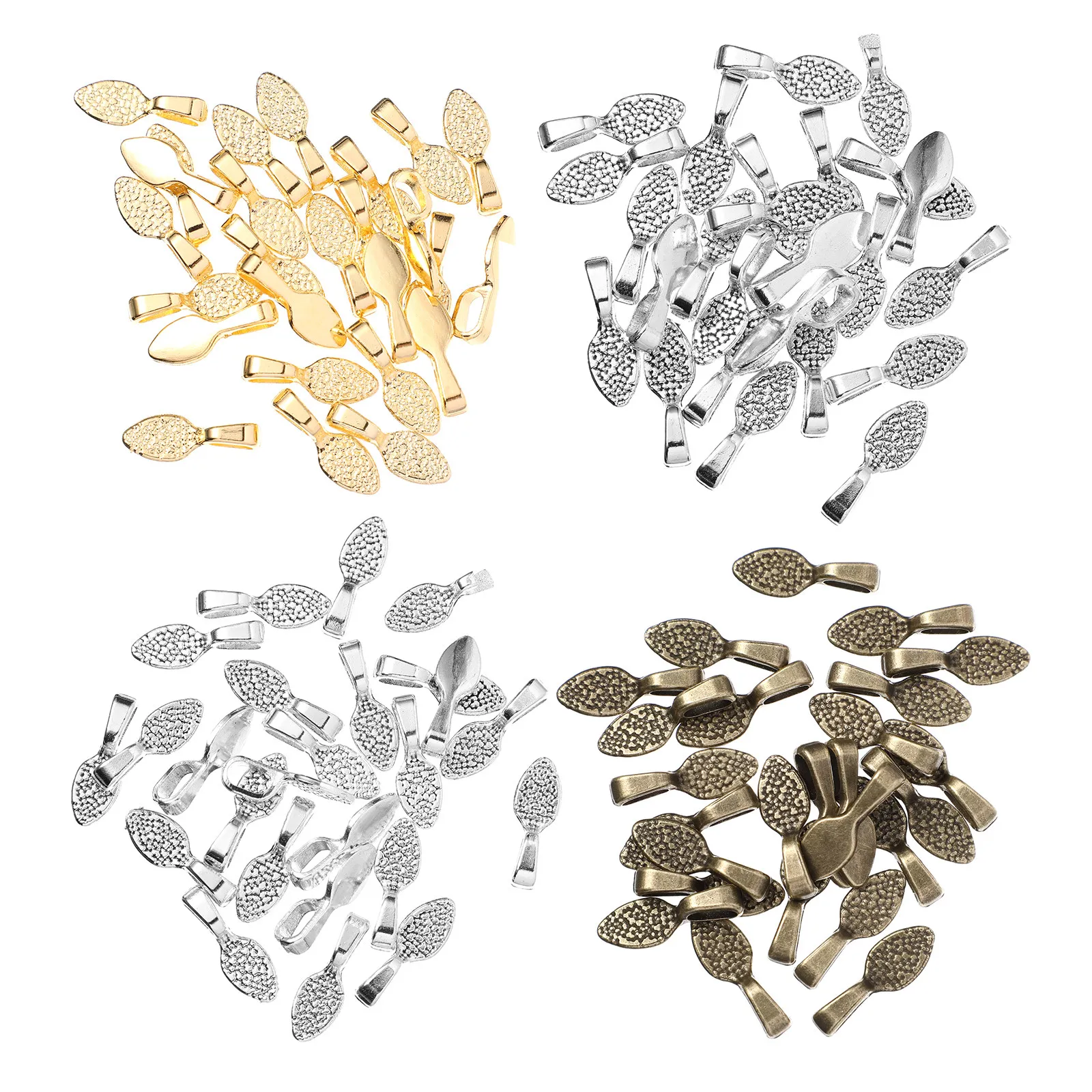 

100Pcs DIY Pendant Charm Alloy Shovel Necklace Making Accessories Jewelry DIY Charms for Unique Necklace Craft