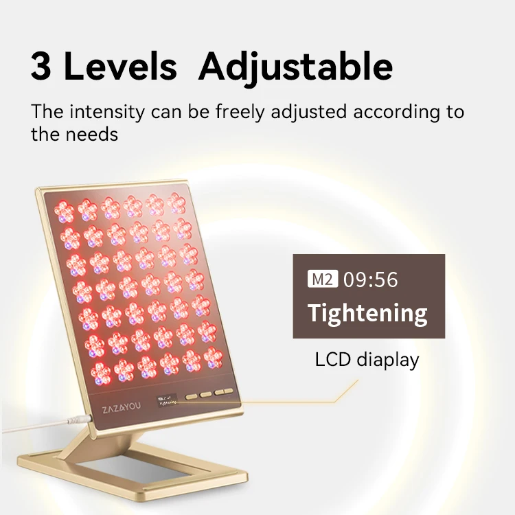 Smart Library Draagbare 42W Grote Energie Collageen Boost Anti Aging Schoonheidsapparaat LED Masker Foton Theray Apparatuur