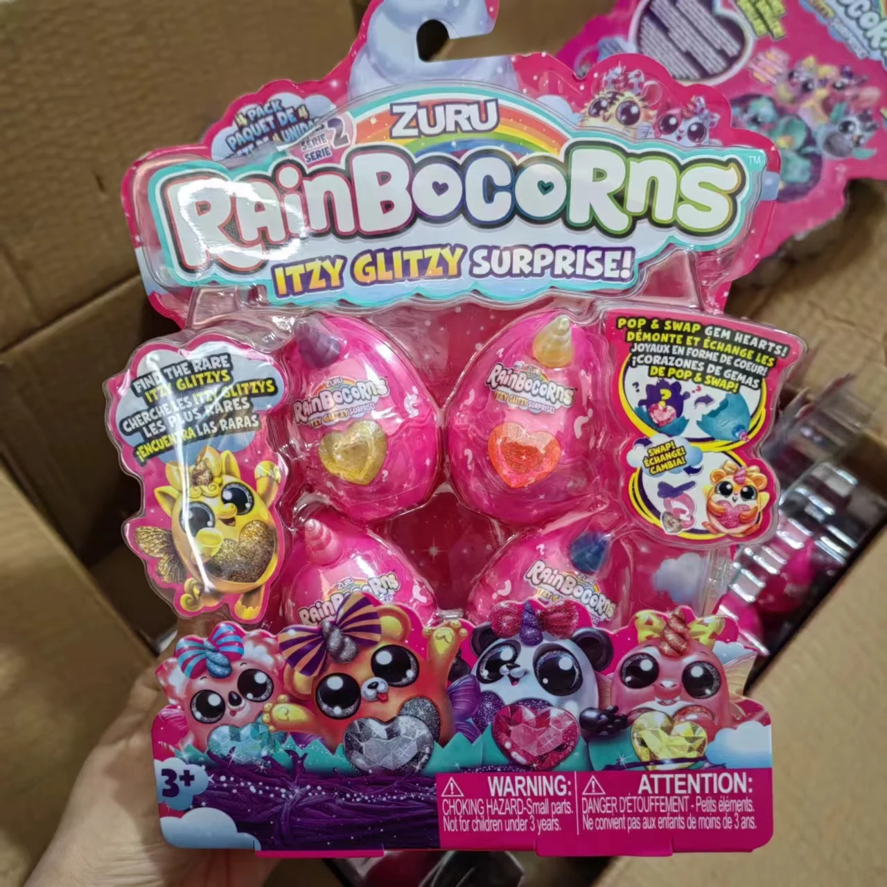 Rainbow Unicorns ITZY GLITZY Surprise Eggs Mystery Rare Mini Doll Gifts Toy Model Anime Figures Collect Ornaments