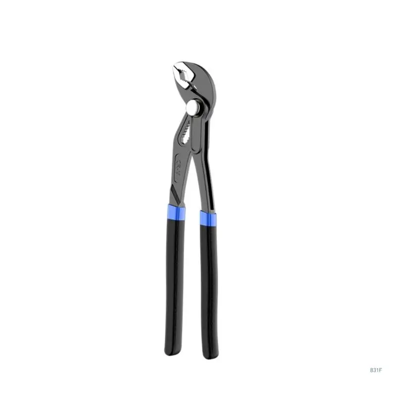 Adjustable Water Pump Pliers Grooves Joint Plier Quick Pump Pliers Hardened Carbon Steel,Smooth Operation for Plumbing