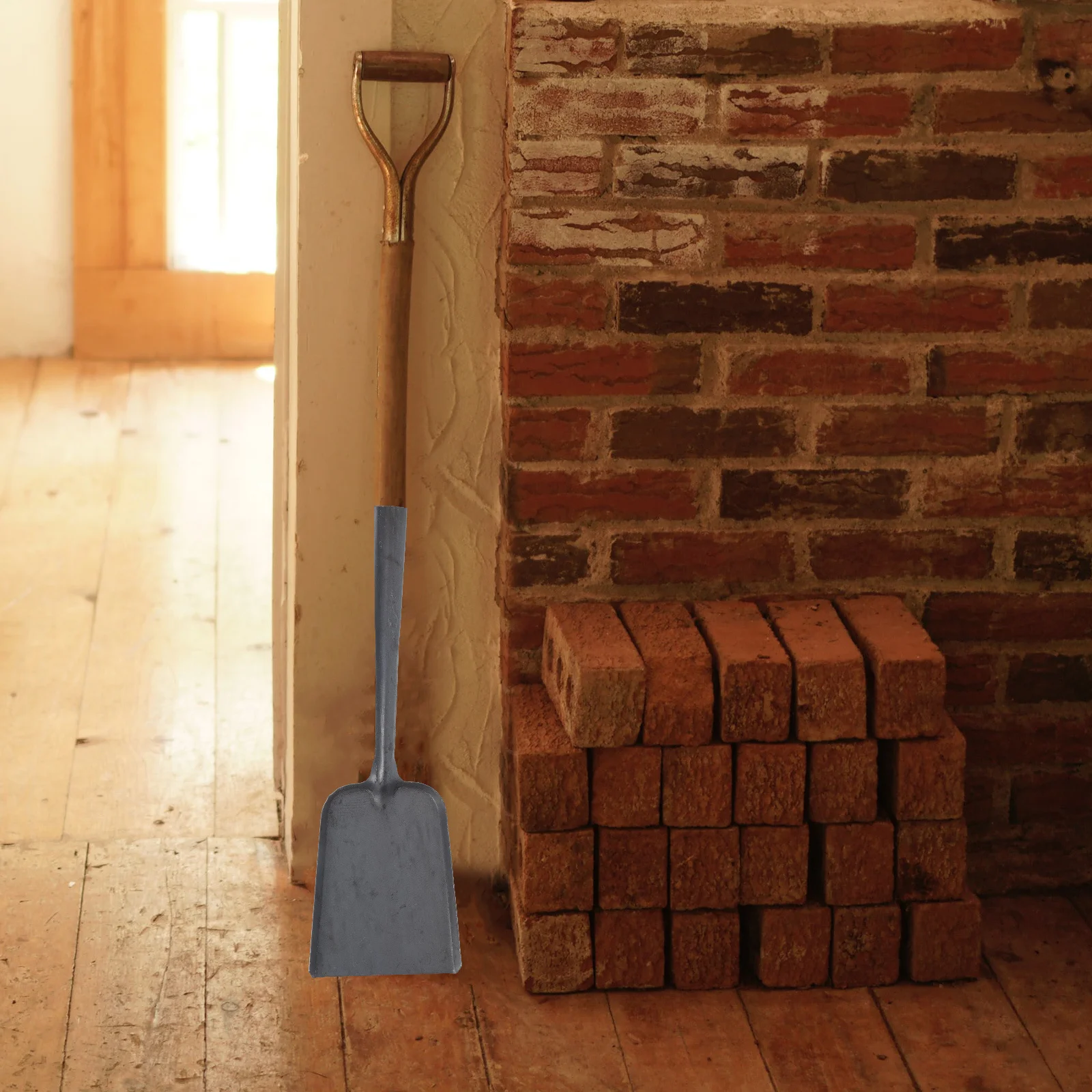 

2Pcs Ash Shovels Heavy Duty Iron Coal Spade for Charcoal Bbq Fireplace Scooping Coal Ash Efficient Easy Clean Tool