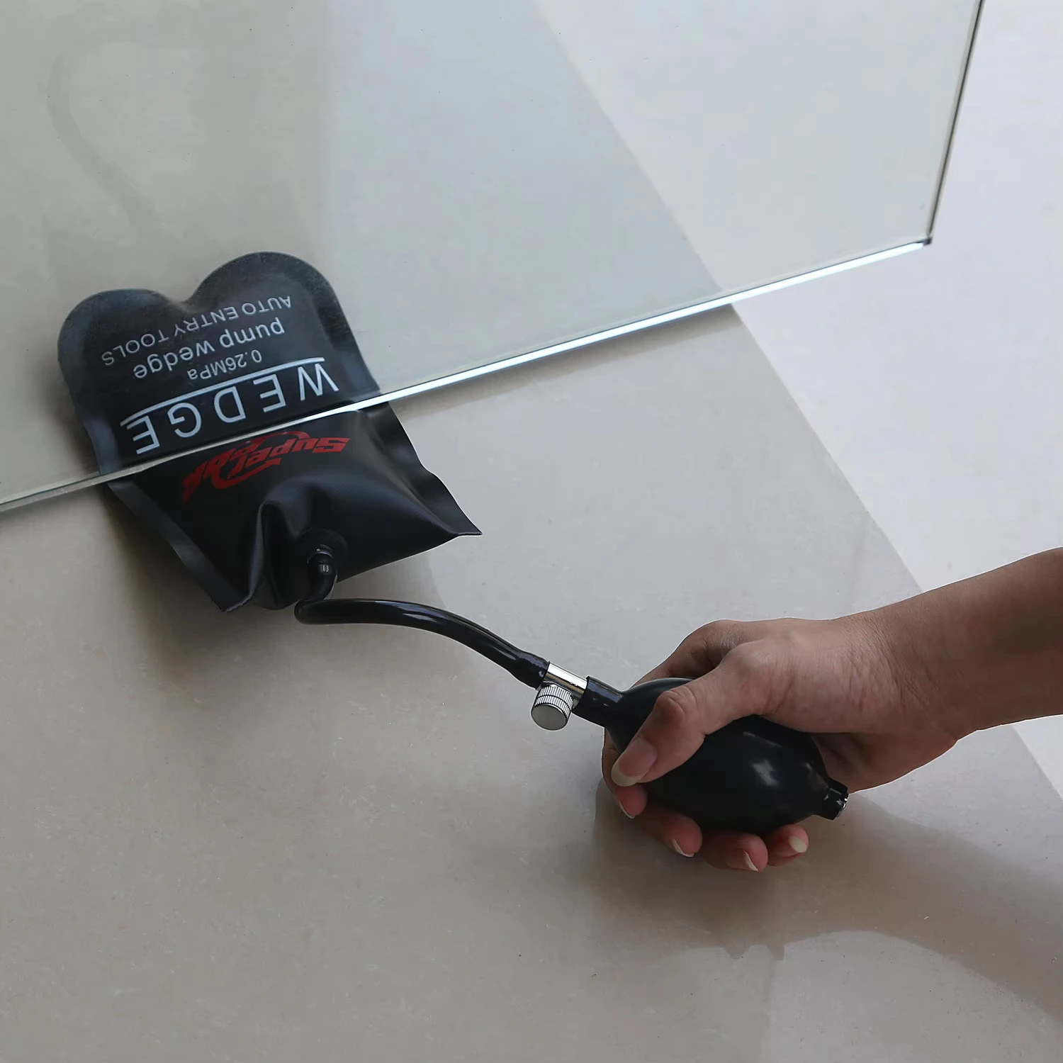 طقم سوبر بي دي آر محترف أدوات فتح أقفال سيارة مضخة هواء وتد أدوات أقفال السيارات إصلاح نافذة باب المركبة #5