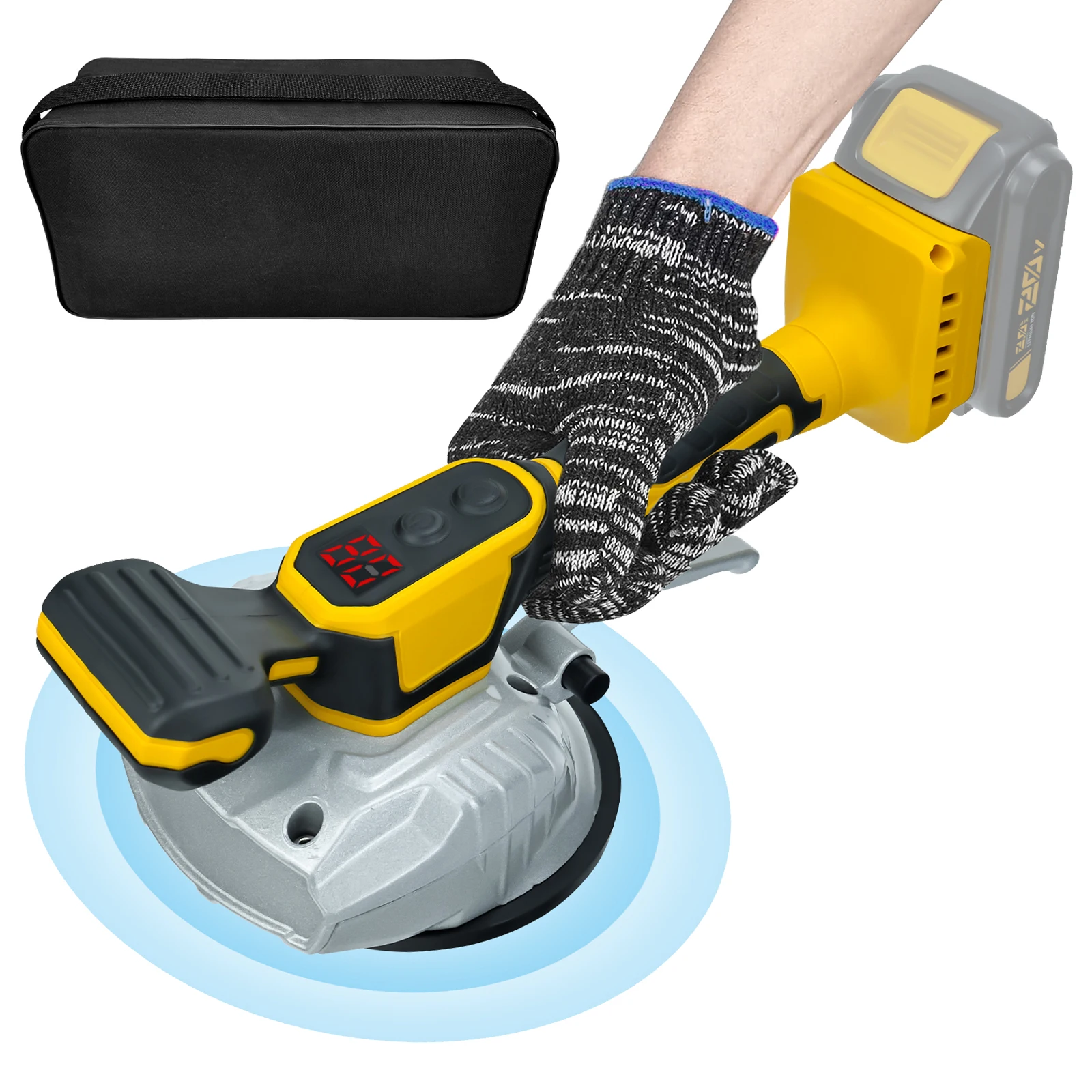 Telha Vibração Nivelamento Máquina para Dewalt Ferramenta sem Fio para Piso e Parede Bateria 20v Velocidade sem Bateria