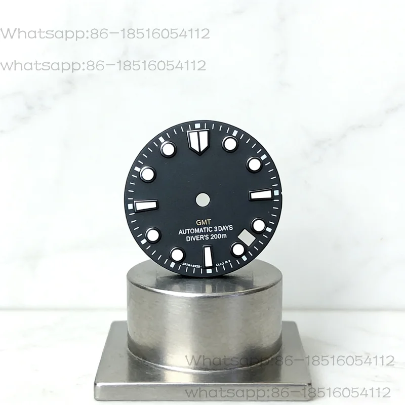 cadran-de-remplacement-automatique-s24-285-mm-gmt-pour-plongeur-vert-luminescent-200-m-haute-qualite-compatible-avec-les-mouvements-6r35-6r55