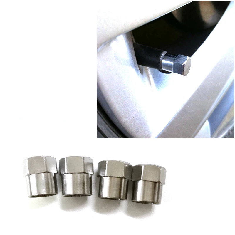 

5pcs Car Wheel Truck Bike Copper Nipple Caps Tyre Tire Valve Caps Stems Air Dust Cover Screw Exterior Parts Car Accessories