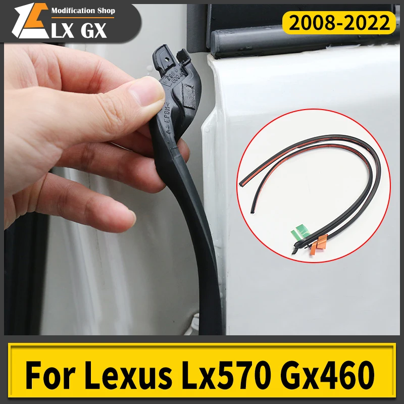 For 2008-2022 Lexus LX570 GX460 GX400 Car Door B pillar Sealing Strip LX GX 570 460 400 Exterior Modification Accessories 2021